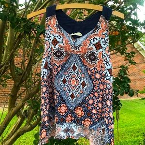 Sophie Rue Vibrant abstract size medium Tank Top